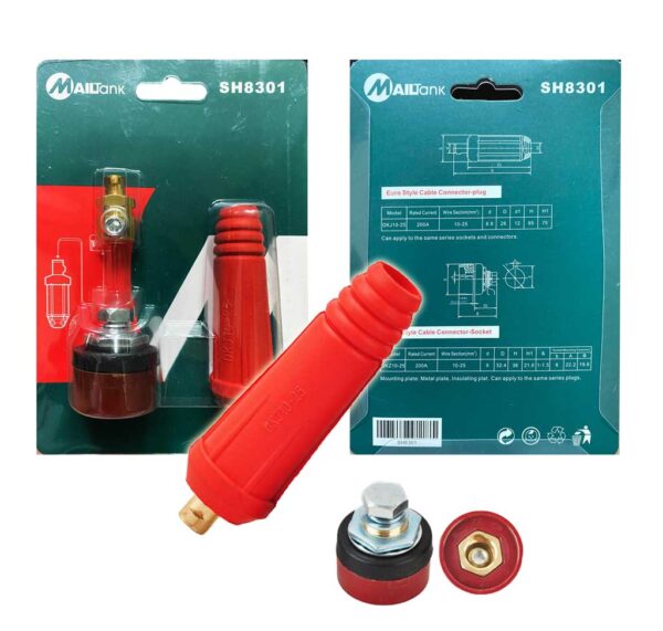 Mailtank SH8301 Euro Welding Cable Socket Connector Plug