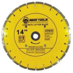 Megatools MCCBS14 Diamond Cut Off Wheel 14" [Silver Brazed]