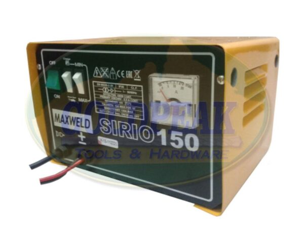 Maxweld Sirio 150 Portable Car Battery Charger & Starter