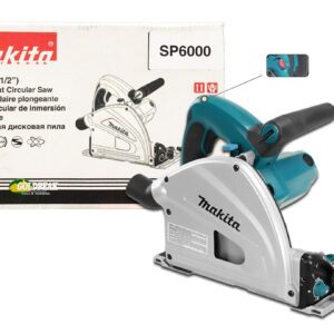 Makita SP6000 Plunge Cut Circular Saw / Tracksaw 1,300W