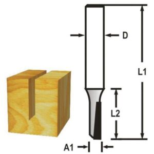 Makita Straight Router Bit