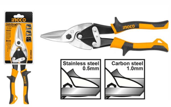 Ingco HTSN0110S Aviation Snip Straight 10"