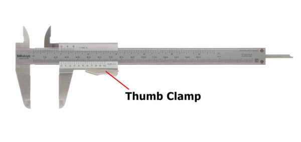 Mitutoyo Vernier Caliper (Thumb Clamp)