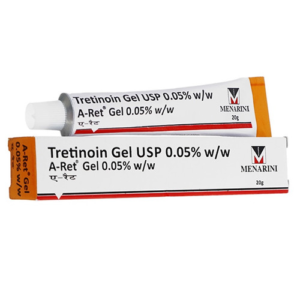 Menarini A-Ret Tretinoin 0.05% Gel 20g