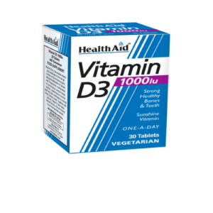 HealthAid Vitamin D3 1000iu 30 Tablets