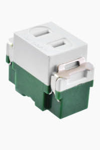 Omni WER-200 Regular Outlet 10A 250V (Flush Type)