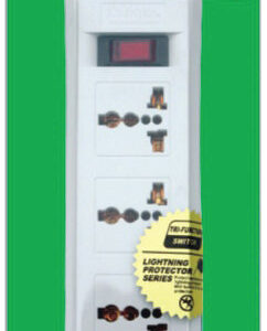 Omni WEU-103-PK Universal Outlet Extension Cord 3-Gang with Switch