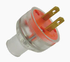 Omni WRR-101 Regular Rubber Plug 5A 250V (Transparent)