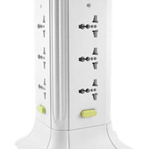 Omni WTE-512 Universal Tower Extension Cord 12 Gang with Switch