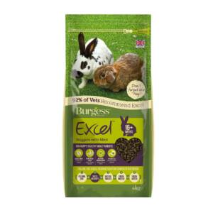 Burgess Excel Adult Rabbit Nuggets with Mint