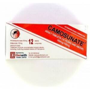 Camosunate Adult Tablets (14 Years and above) 300mg/100mg)