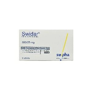 Swidar tablets 500/25mg Sulfadoxine+Pyrimethamine