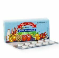 Super Apetite Cyproheptadine Tablets 4mg by 20 Tablets