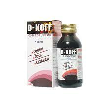 D-Koff sirop 100ml- Cough Cold and Catarrh for Adult and Children