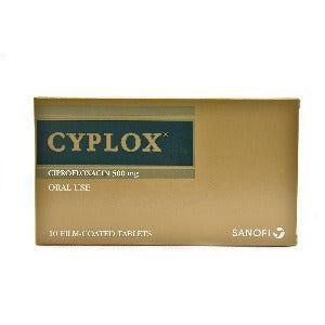 Cyplox Ciprofloxacin Oral Use 500mg