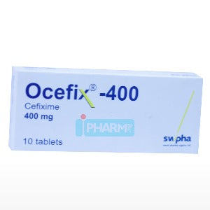 Ocefix 400mg Cefixime 10 Tablets