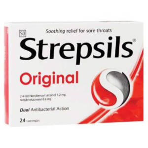 Strepsils Original Lozenges - Relieve The Discomfort of Sore Throats.