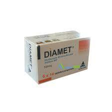 Diamet Tablet Metformin used to reduce the high blood sugar level