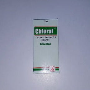 Chloraf Suspension 100ml Chloramphenicol