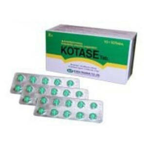 Kotase Tablet Bromelein Crystalline Tripsin