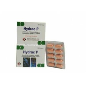 Hydrac P Tablets Diclofenac 50mg & Paracetamol 500mg