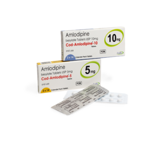 COD-AMLODIPINE 5mg and 10mg Tablet ( A pack of 28tablets)