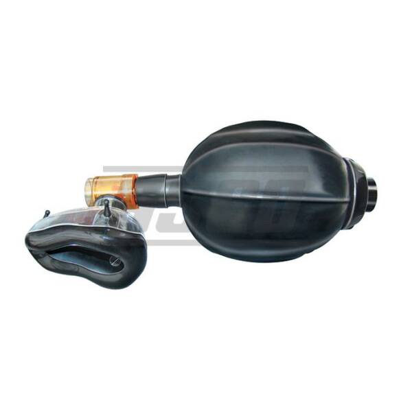 Artificial Resuscitator Black Rubber Adult(SHIPPED FROM ABROAD)
