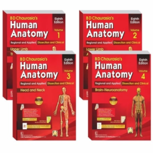 Human Anatomy 8th Edition (set Of 4 Books) Vol-1,2,3&4