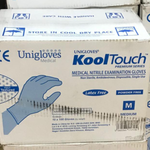KOOLTOUCH NITRILE POWDERED FREE GLOVE (10PACKS)