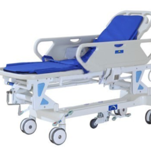 Patient trolley plastic