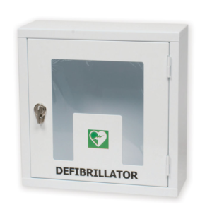 CABINET WITH ALARM FOR DEFIBRILLATORS - indoor use(SHIPPED FROM ABROAD)