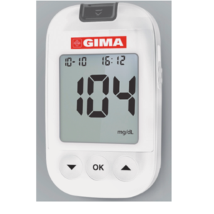 GIMA GLUCOSE MONITOR KIT with Bluetooth (mg/dL) Powered by ACON (SHIPPED FROM ABROAD)
