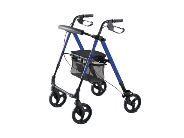 LIGHTWEIGHT ROLLATOR - foldable - blue (SHIPPED FROM ABROAD)