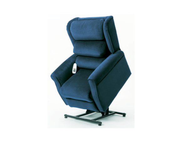 GINEVRA LIFT ARMCHAIR 2 motors - blue (SHIPPED FROM ABROAD)