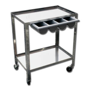 INOX TROLLEY (SHIPPED FROM ABROAD)