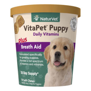 NaturVet VitaPet™ Puppy Plus Breath Aid Soft Chew