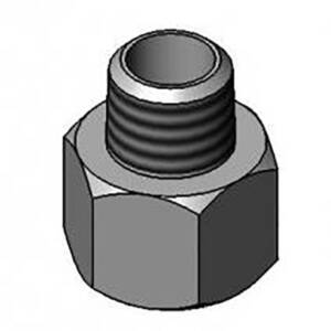 Adapter, 1/2NPT male to 3/8NPT male - available on request