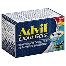 ADVIL LIQUI-GELS MINIS*20LIQ CAPS
