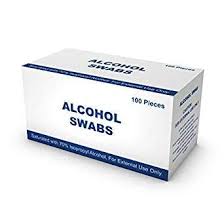 ALCOHOL SWABS *100