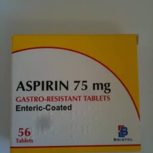 ASPIRIN 75MG E/C*56TAB(BRISTOL)