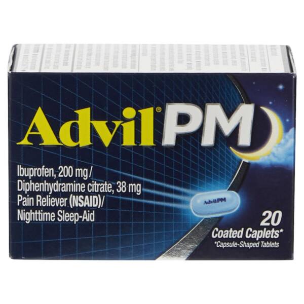 ADVIL PM 200MG* 20CAPLETS