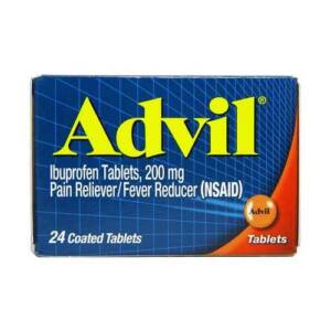 ADVIL 200MG *24 COATED TABS