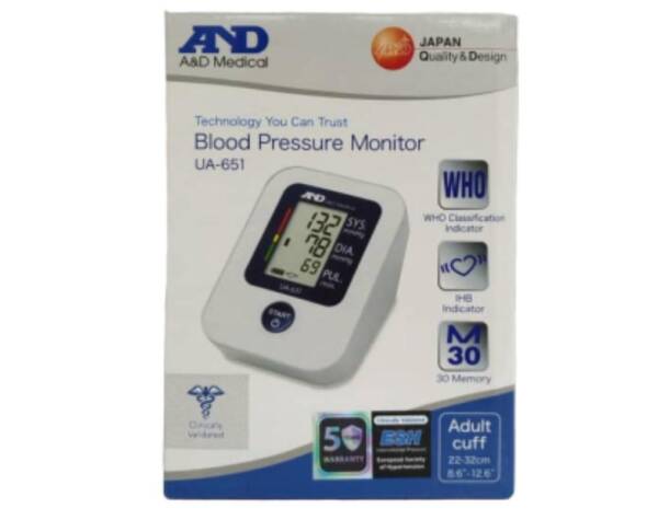 A&D B/PRESSURE MONITOR S/L UA-651