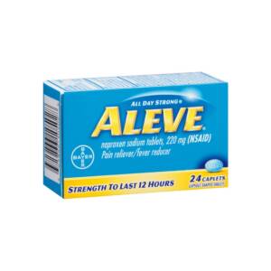 ALEVE 220MG*24CAPLETS