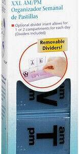 APEX 7-DAY AM/PM XXL PILL ORGANIZER