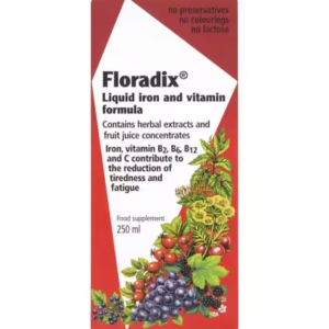 Floradix Liquid Iron & Vitamin Formula, 250ml