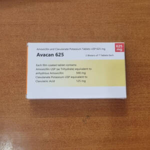 Avacan 625mg 14 Tablets treat soft and skin tissue infections