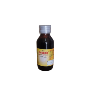 Detonic blood tonic iron vitamins 100ml for the family