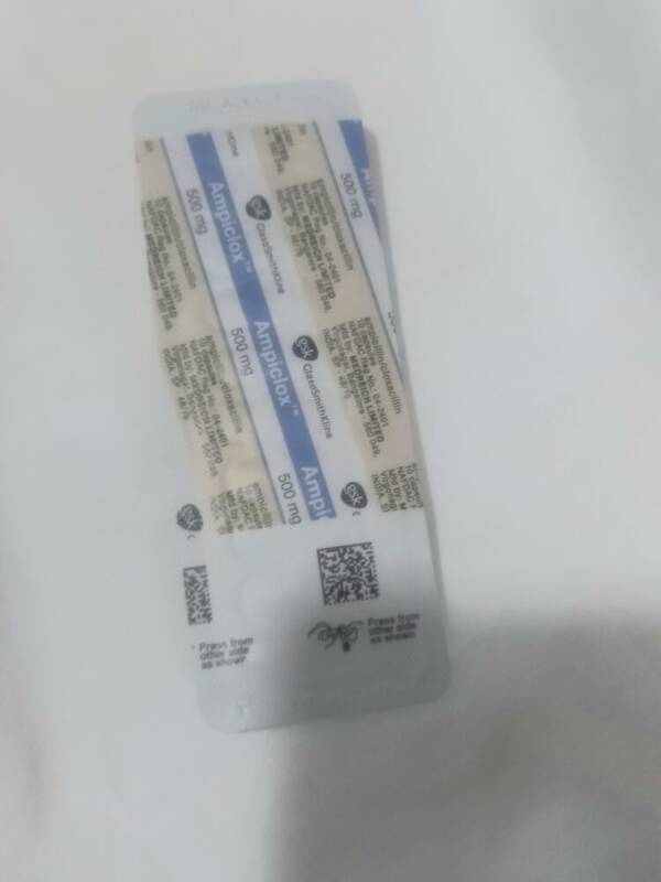AMPICLOX 500MG X 10 CAPS(BEECHAM) *10