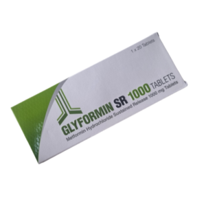 Glyformin SR 1000 20 Tablets